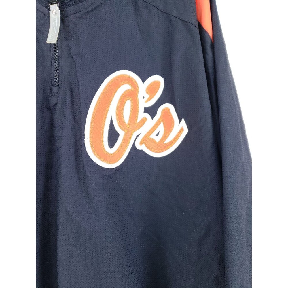 Baltimore Orioles Men's Size Large Quarter Zip Wind Breaker - Picture 4 of 8